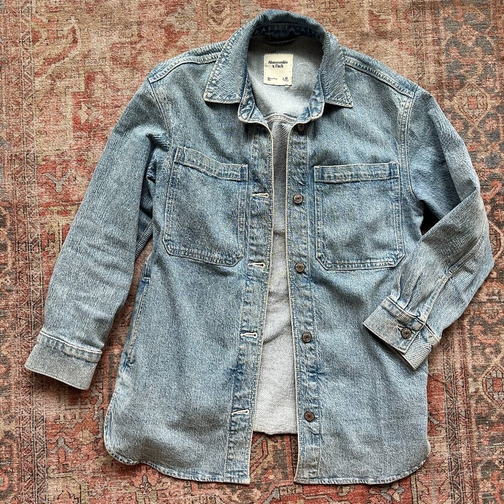 Abercrombie Denim Shacket